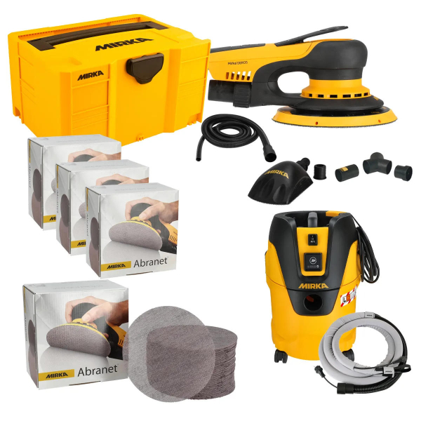 Mirka DEROS II 5650 / Abranet + 1125 L PC (KIT2702WOMDE)